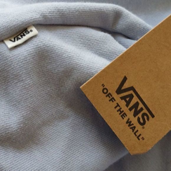 Vans Flying V FT Boxy Sweatshirt Zen Blue Sz S - Picture 4 of 8